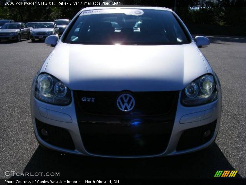 Reflex Silver / Interlagos Plaid Cloth 2006 Volkswagen GTI 2.0T