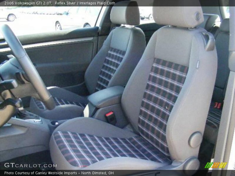 Reflex Silver / Interlagos Plaid Cloth 2006 Volkswagen GTI 2.0T