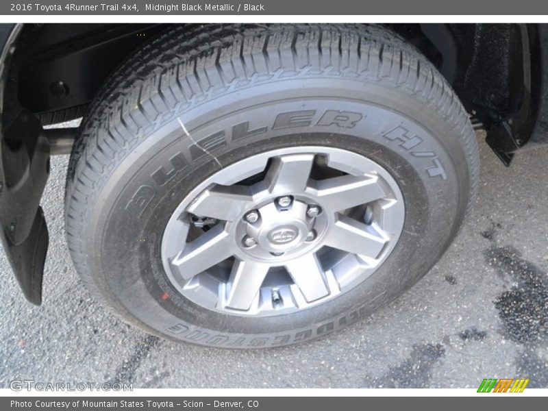 Midnight Black Metallic / Black 2016 Toyota 4Runner Trail 4x4