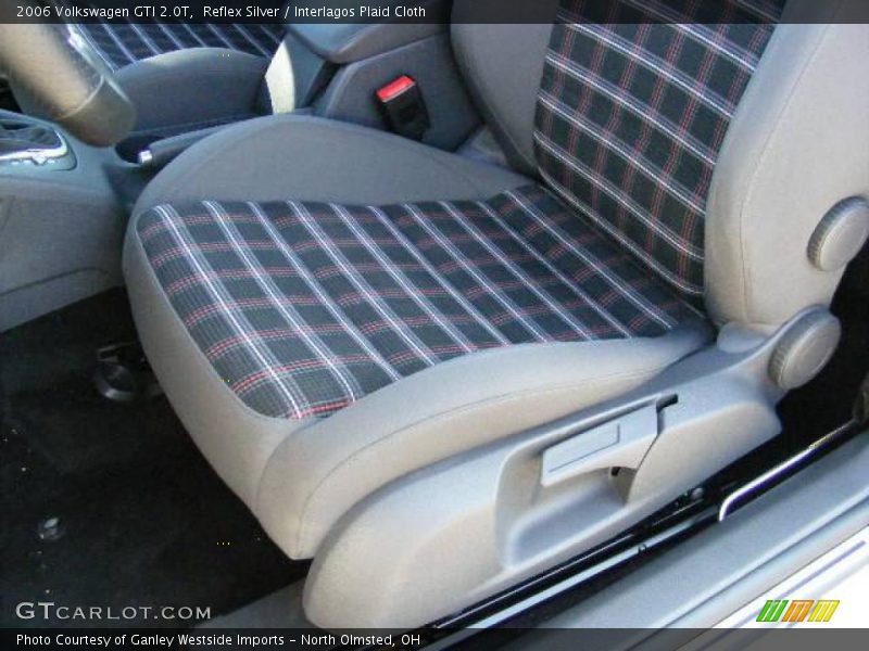 Reflex Silver / Interlagos Plaid Cloth 2006 Volkswagen GTI 2.0T