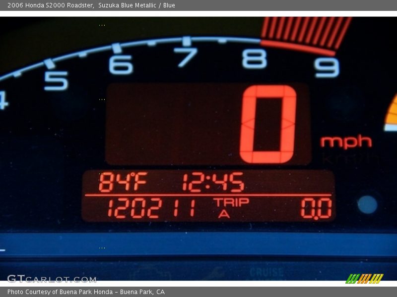 Suzuka Blue Metallic / Blue 2006 Honda S2000 Roadster