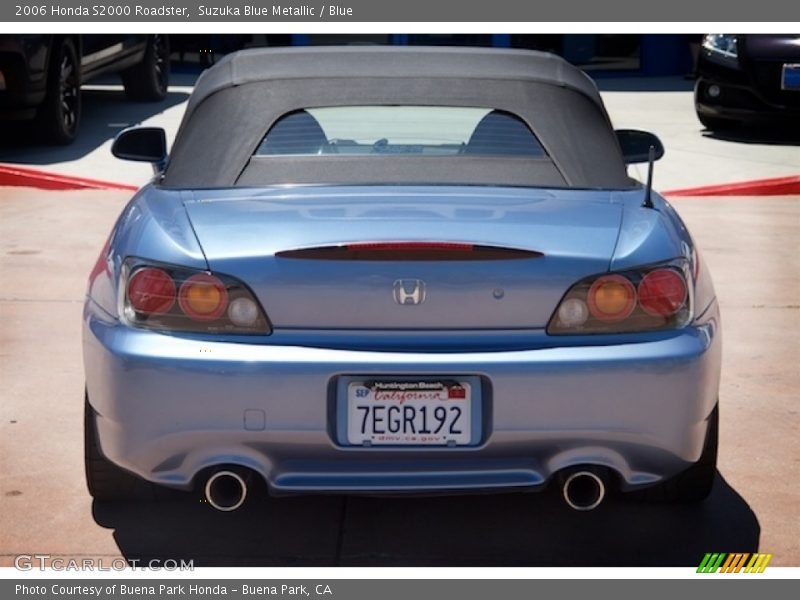Suzuka Blue Metallic / Blue 2006 Honda S2000 Roadster