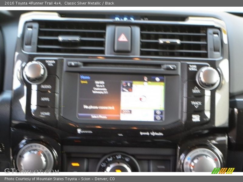 Classic Silver Metallic / Black 2016 Toyota 4Runner Trail 4x4