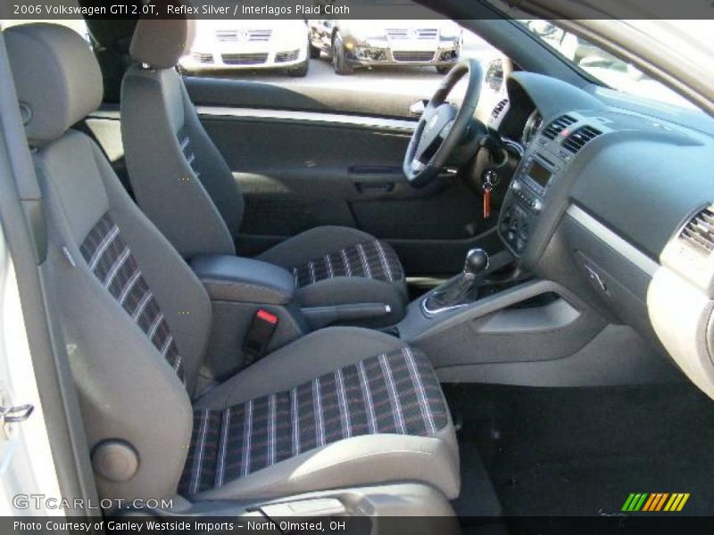 Reflex Silver / Interlagos Plaid Cloth 2006 Volkswagen GTI 2.0T