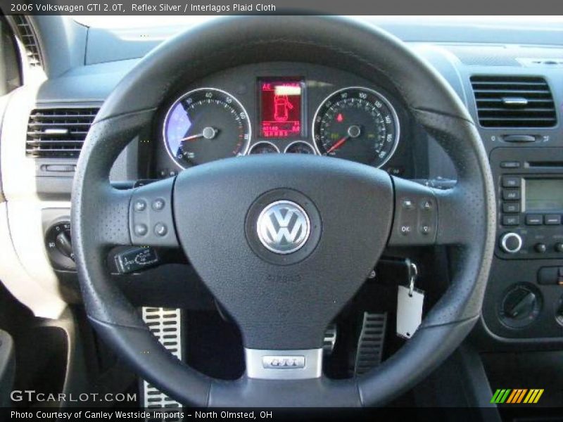 Reflex Silver / Interlagos Plaid Cloth 2006 Volkswagen GTI 2.0T