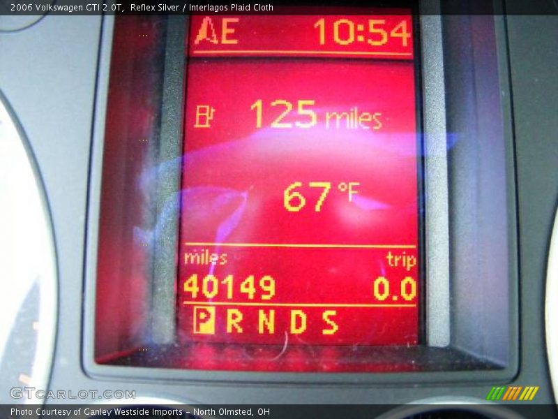 Reflex Silver / Interlagos Plaid Cloth 2006 Volkswagen GTI 2.0T