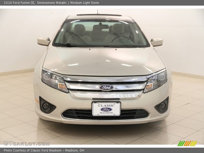 Smokestone Metallic / Medium Light Stone 2010 Ford Fusion SE