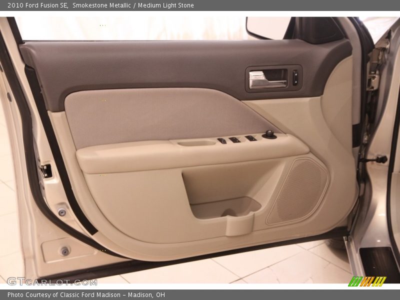 Smokestone Metallic / Medium Light Stone 2010 Ford Fusion SE