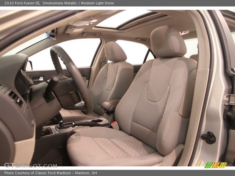 Smokestone Metallic / Medium Light Stone 2010 Ford Fusion SE