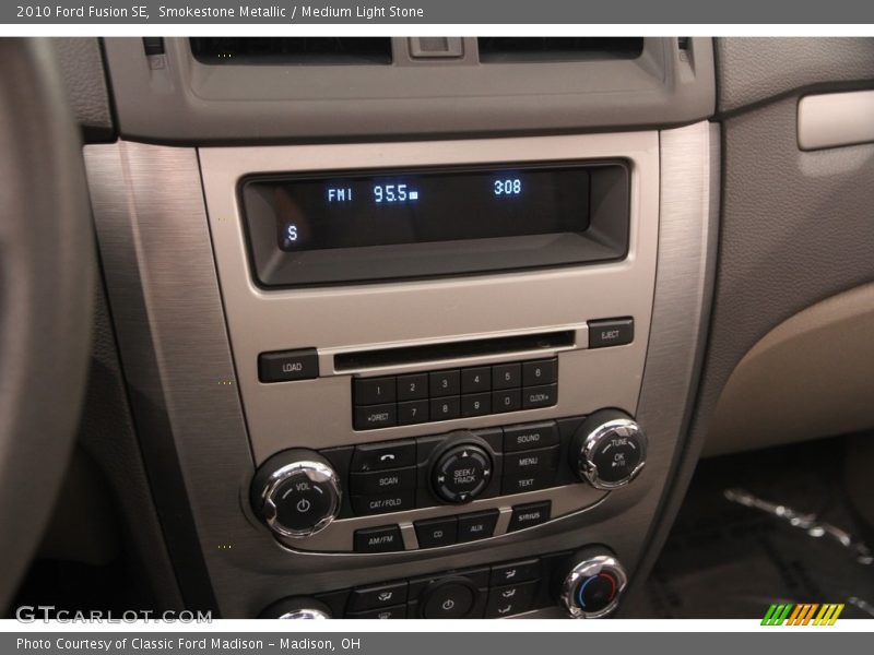 Smokestone Metallic / Medium Light Stone 2010 Ford Fusion SE