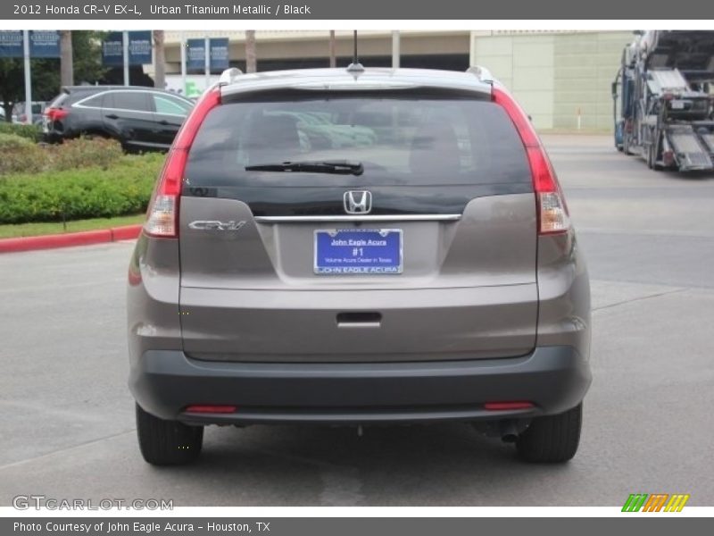 Urban Titanium Metallic / Black 2012 Honda CR-V EX-L