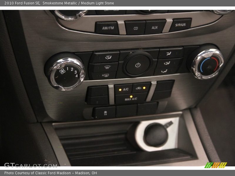 Smokestone Metallic / Medium Light Stone 2010 Ford Fusion SE