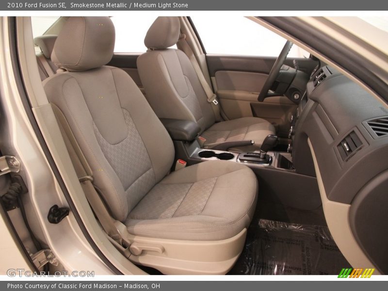 Smokestone Metallic / Medium Light Stone 2010 Ford Fusion SE
