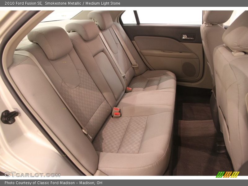 Smokestone Metallic / Medium Light Stone 2010 Ford Fusion SE