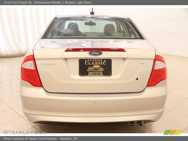 Smokestone Metallic / Medium Light Stone 2010 Ford Fusion SE