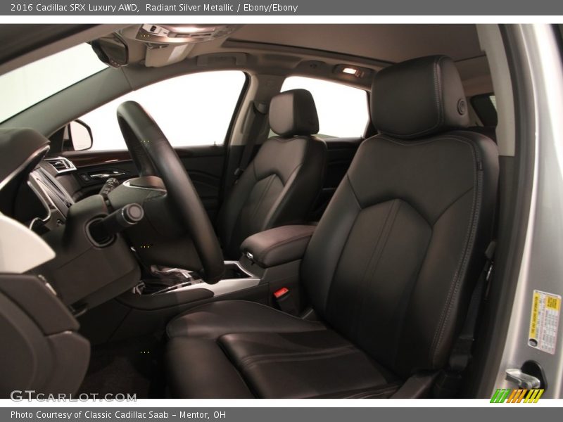 Radiant Silver Metallic / Ebony/Ebony 2016 Cadillac SRX Luxury AWD