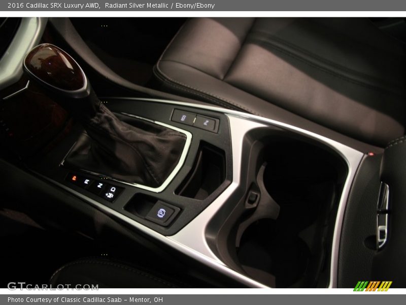 Radiant Silver Metallic / Ebony/Ebony 2016 Cadillac SRX Luxury AWD