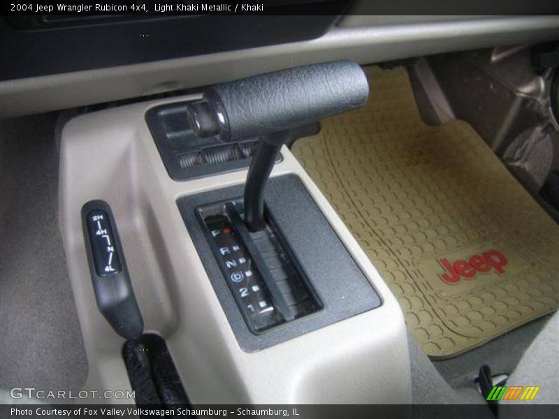 Light Khaki Metallic / Khaki 2004 Jeep Wrangler Rubicon 4x4