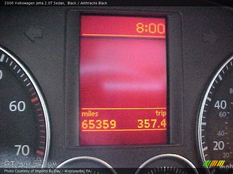 Black / Anthracite Black 2006 Volkswagen Jetta 2.0T Sedan