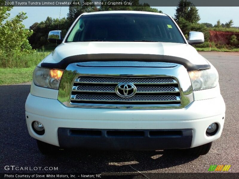 Super White / Graphite Gray 2008 Toyota Tundra Limited CrewMax 4x4