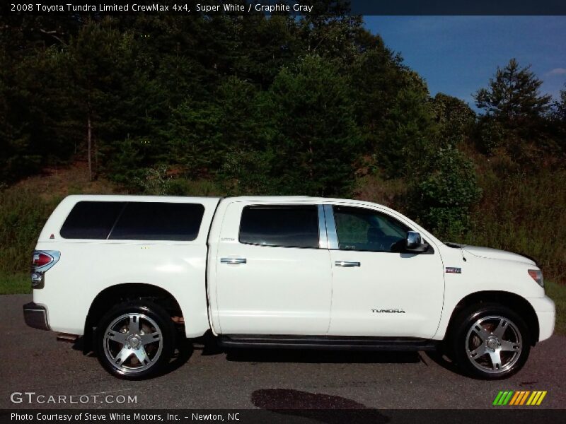 Super White / Graphite Gray 2008 Toyota Tundra Limited CrewMax 4x4