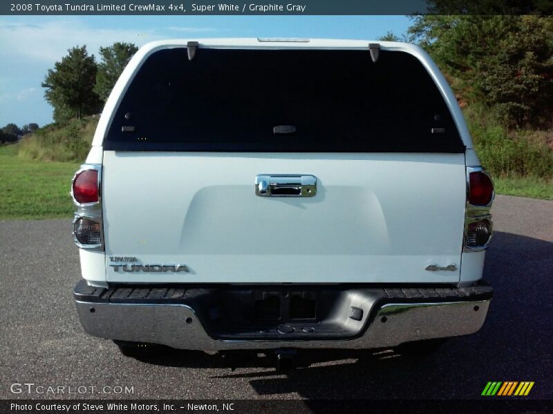 Super White / Graphite Gray 2008 Toyota Tundra Limited CrewMax 4x4