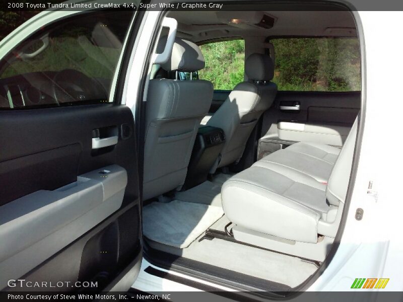 Super White / Graphite Gray 2008 Toyota Tundra Limited CrewMax 4x4