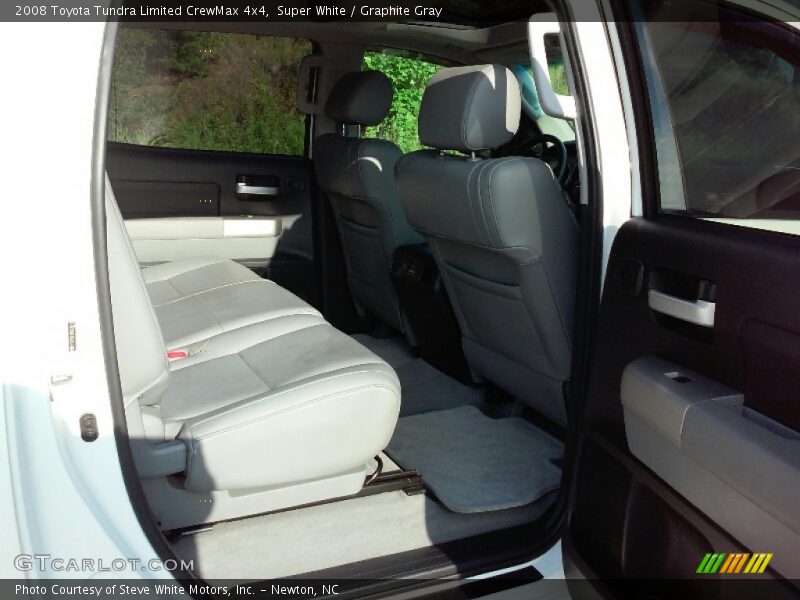 Super White / Graphite Gray 2008 Toyota Tundra Limited CrewMax 4x4