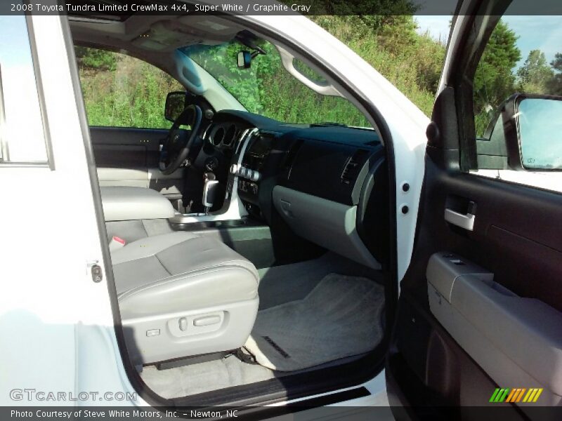 Super White / Graphite Gray 2008 Toyota Tundra Limited CrewMax 4x4