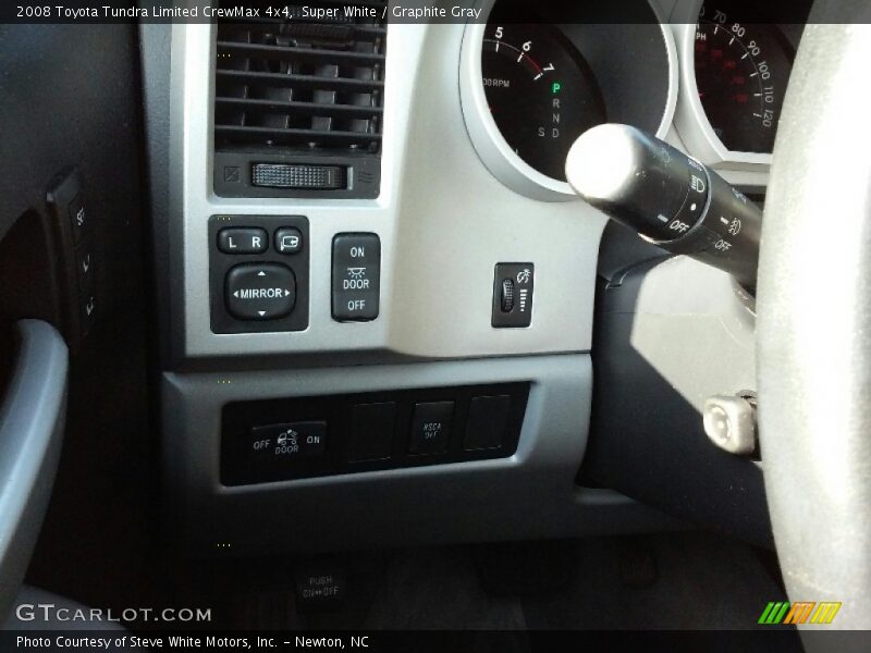Super White / Graphite Gray 2008 Toyota Tundra Limited CrewMax 4x4