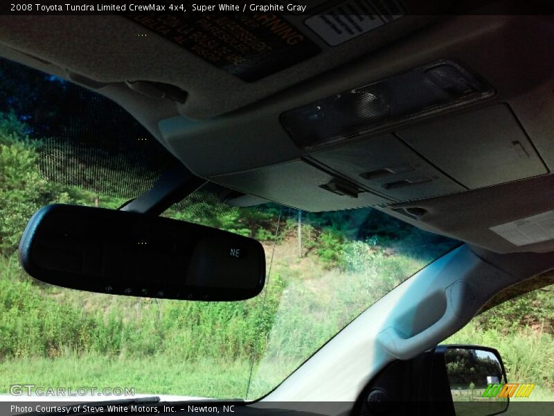 Super White / Graphite Gray 2008 Toyota Tundra Limited CrewMax 4x4
