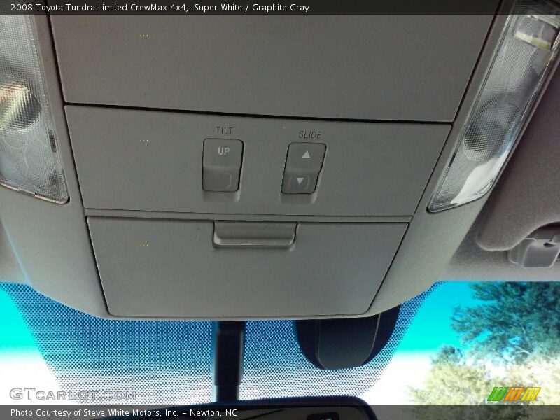 Super White / Graphite Gray 2008 Toyota Tundra Limited CrewMax 4x4