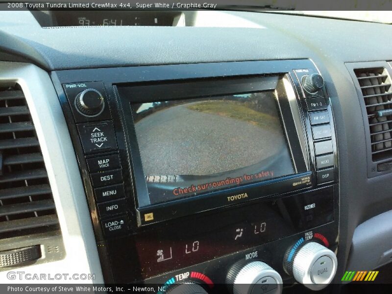 Super White / Graphite Gray 2008 Toyota Tundra Limited CrewMax 4x4