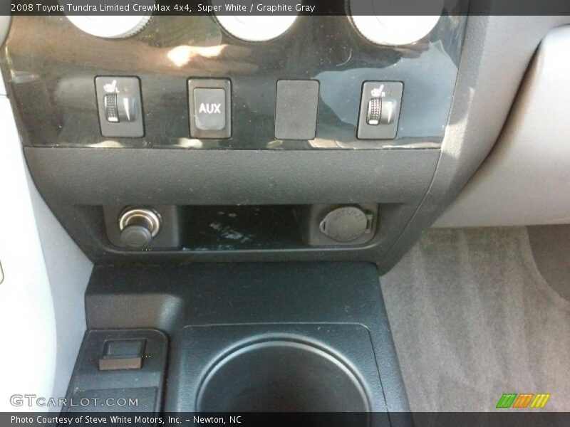 Super White / Graphite Gray 2008 Toyota Tundra Limited CrewMax 4x4