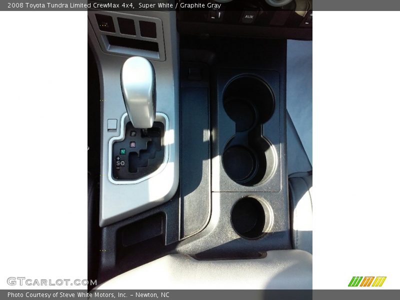 Super White / Graphite Gray 2008 Toyota Tundra Limited CrewMax 4x4