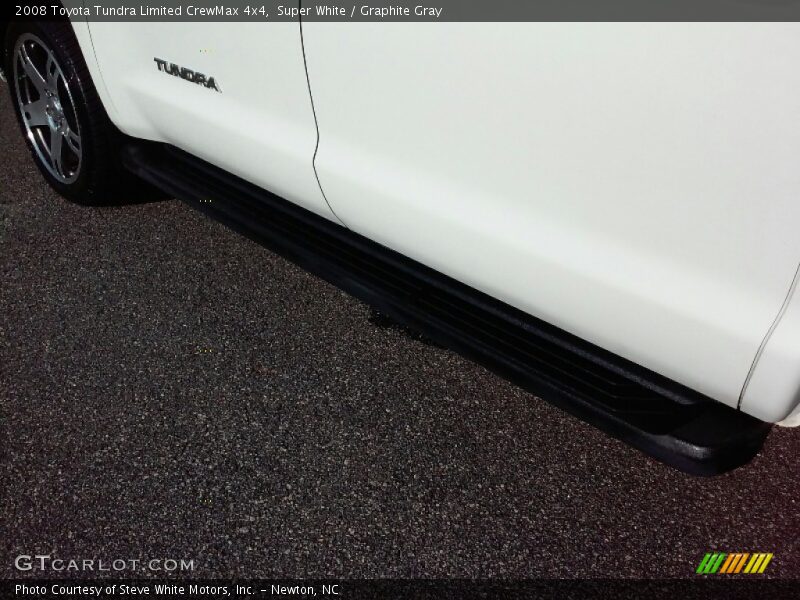 Super White / Graphite Gray 2008 Toyota Tundra Limited CrewMax 4x4