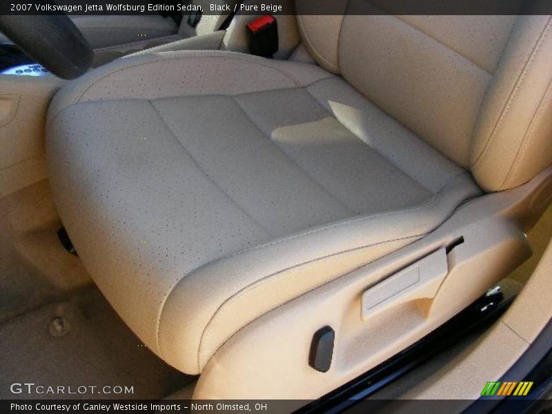 Black / Pure Beige 2007 Volkswagen Jetta Wolfsburg Edition Sedan