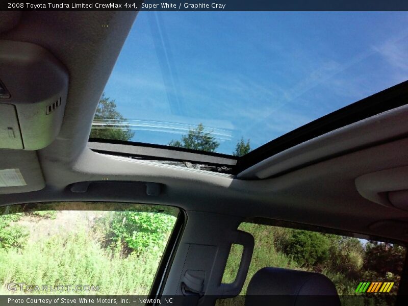 Super White / Graphite Gray 2008 Toyota Tundra Limited CrewMax 4x4