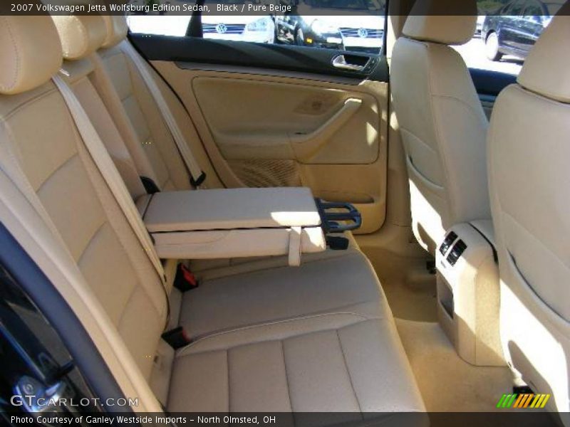 Black / Pure Beige 2007 Volkswagen Jetta Wolfsburg Edition Sedan