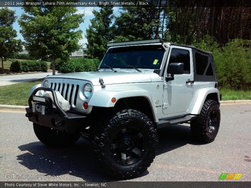 Bright Silver Metallic / Black 2011 Jeep Wrangler Sahara 70th Anniversary 4x4