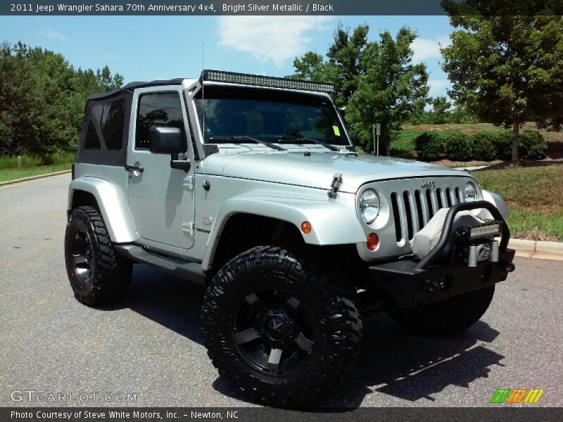 Bright Silver Metallic / Black 2011 Jeep Wrangler Sahara 70th Anniversary 4x4