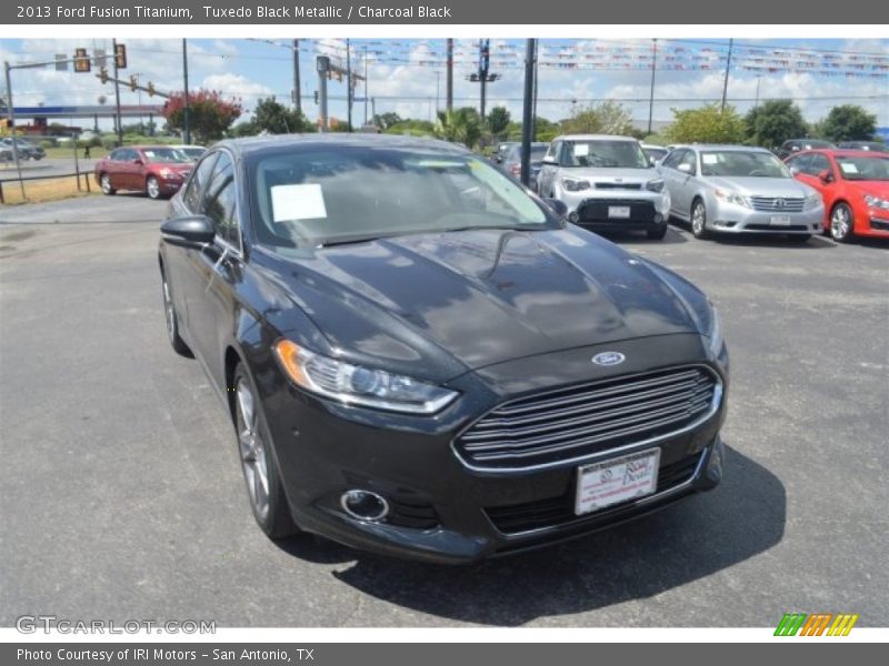 Tuxedo Black Metallic / Charcoal Black 2013 Ford Fusion Titanium