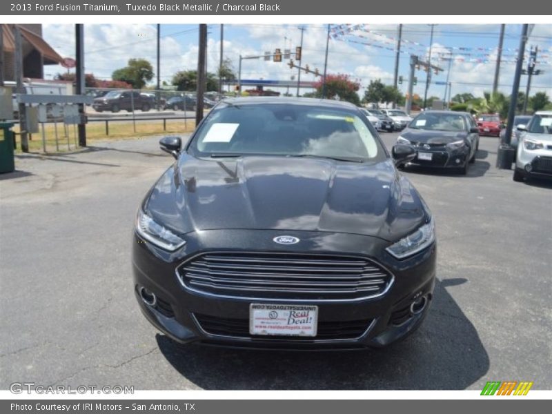 Tuxedo Black Metallic / Charcoal Black 2013 Ford Fusion Titanium