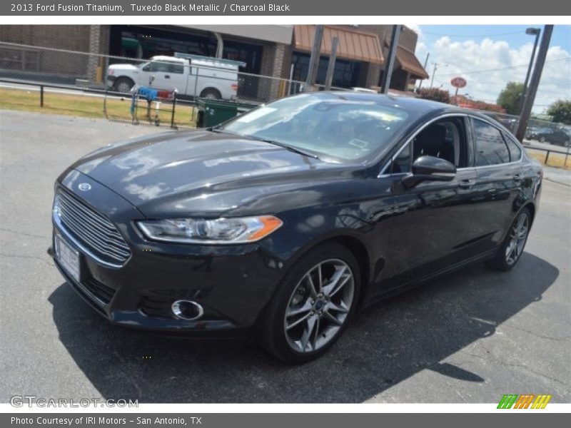 Tuxedo Black Metallic / Charcoal Black 2013 Ford Fusion Titanium