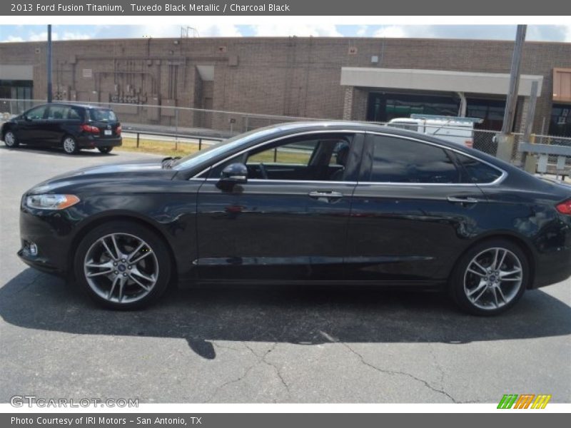 Tuxedo Black Metallic / Charcoal Black 2013 Ford Fusion Titanium