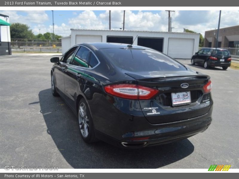 Tuxedo Black Metallic / Charcoal Black 2013 Ford Fusion Titanium