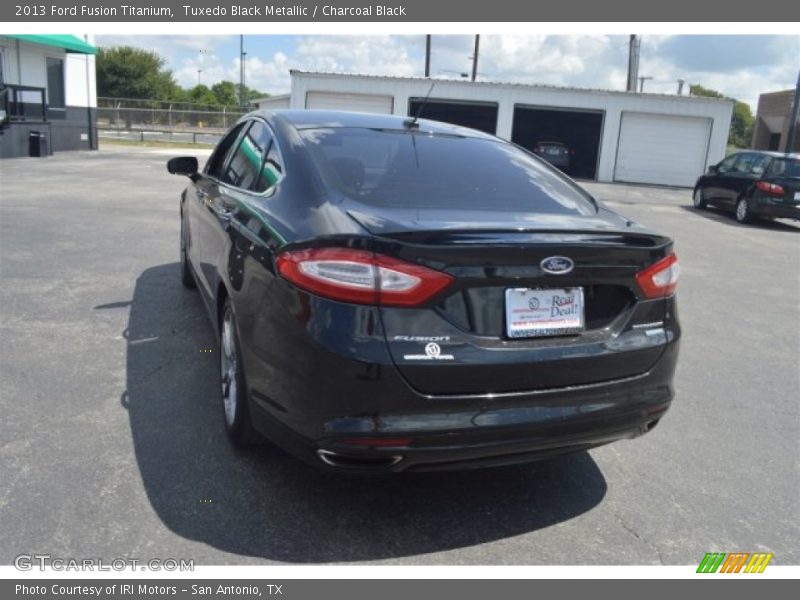 Tuxedo Black Metallic / Charcoal Black 2013 Ford Fusion Titanium