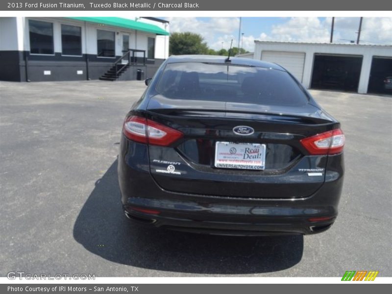 Tuxedo Black Metallic / Charcoal Black 2013 Ford Fusion Titanium