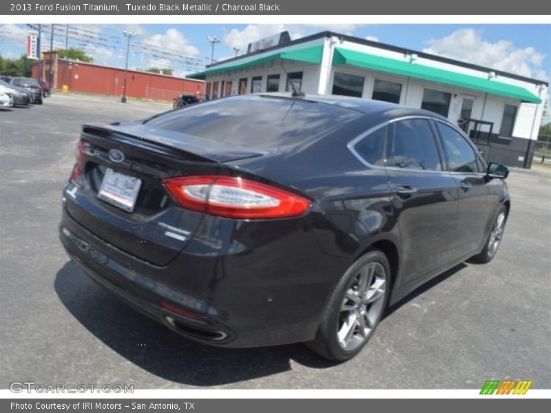 Tuxedo Black Metallic / Charcoal Black 2013 Ford Fusion Titanium