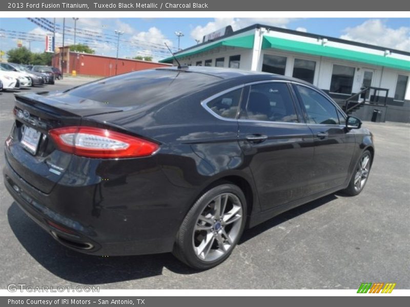 Tuxedo Black Metallic / Charcoal Black 2013 Ford Fusion Titanium
